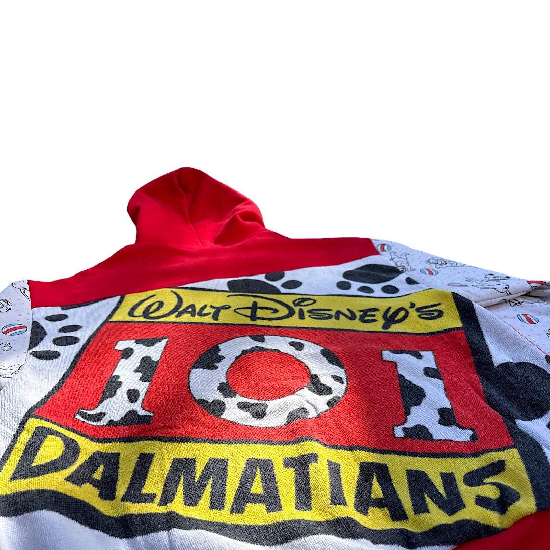 DALMATIAN HOODIE - L