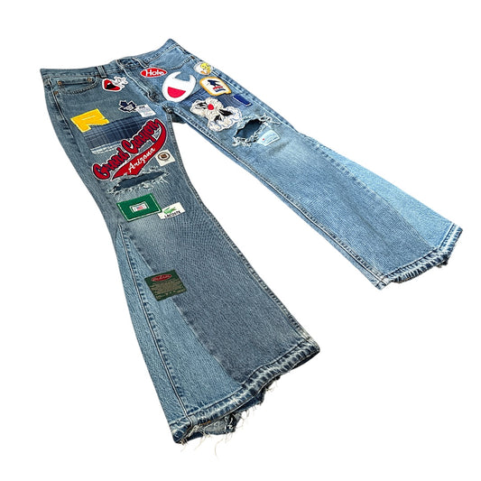 VINTAGE PATCHWORK JEANS