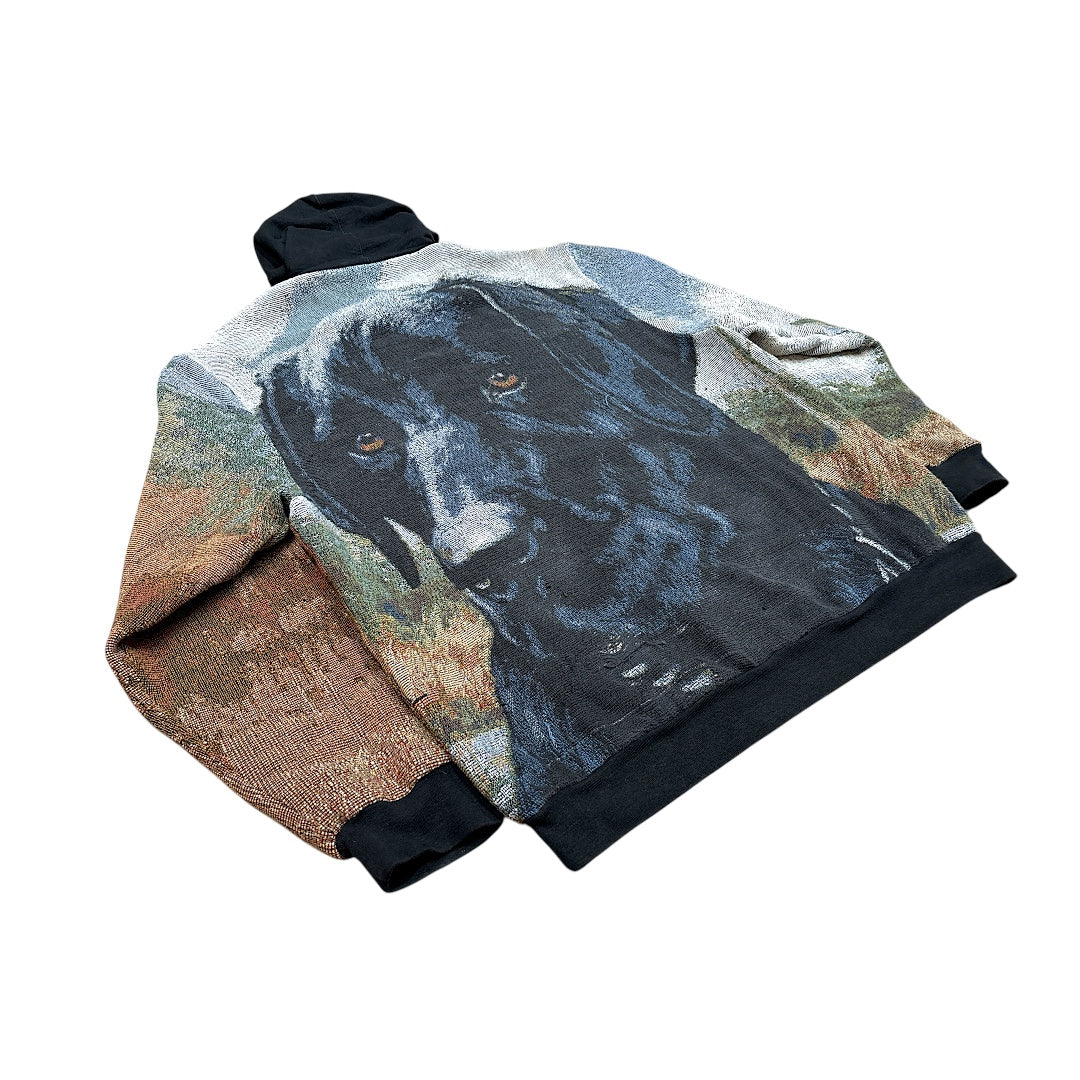 BLACK LAB HOODIE - XL