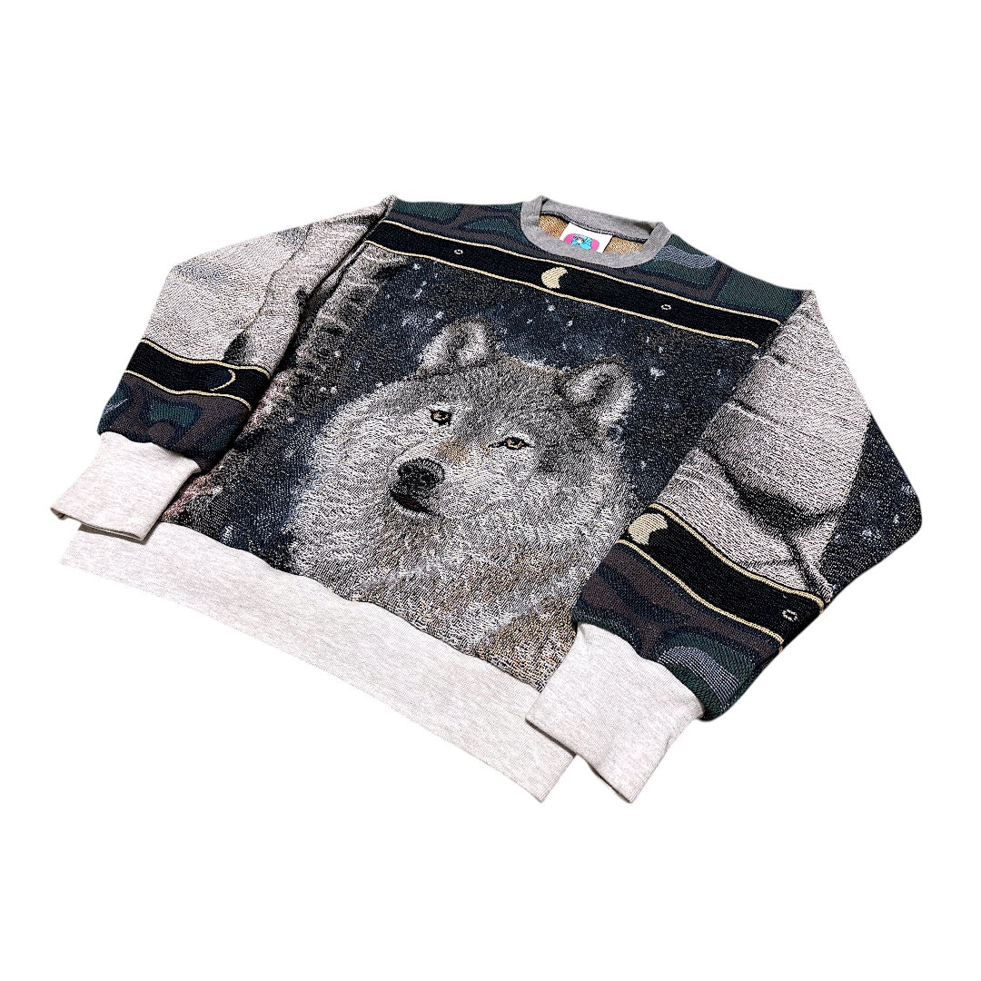 WOLF CREWNECK - M