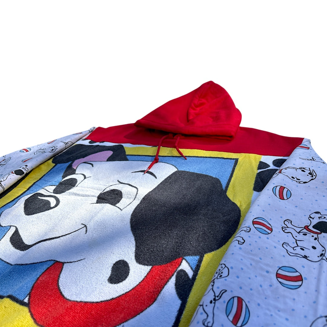 DALMATIAN HOODIE - L