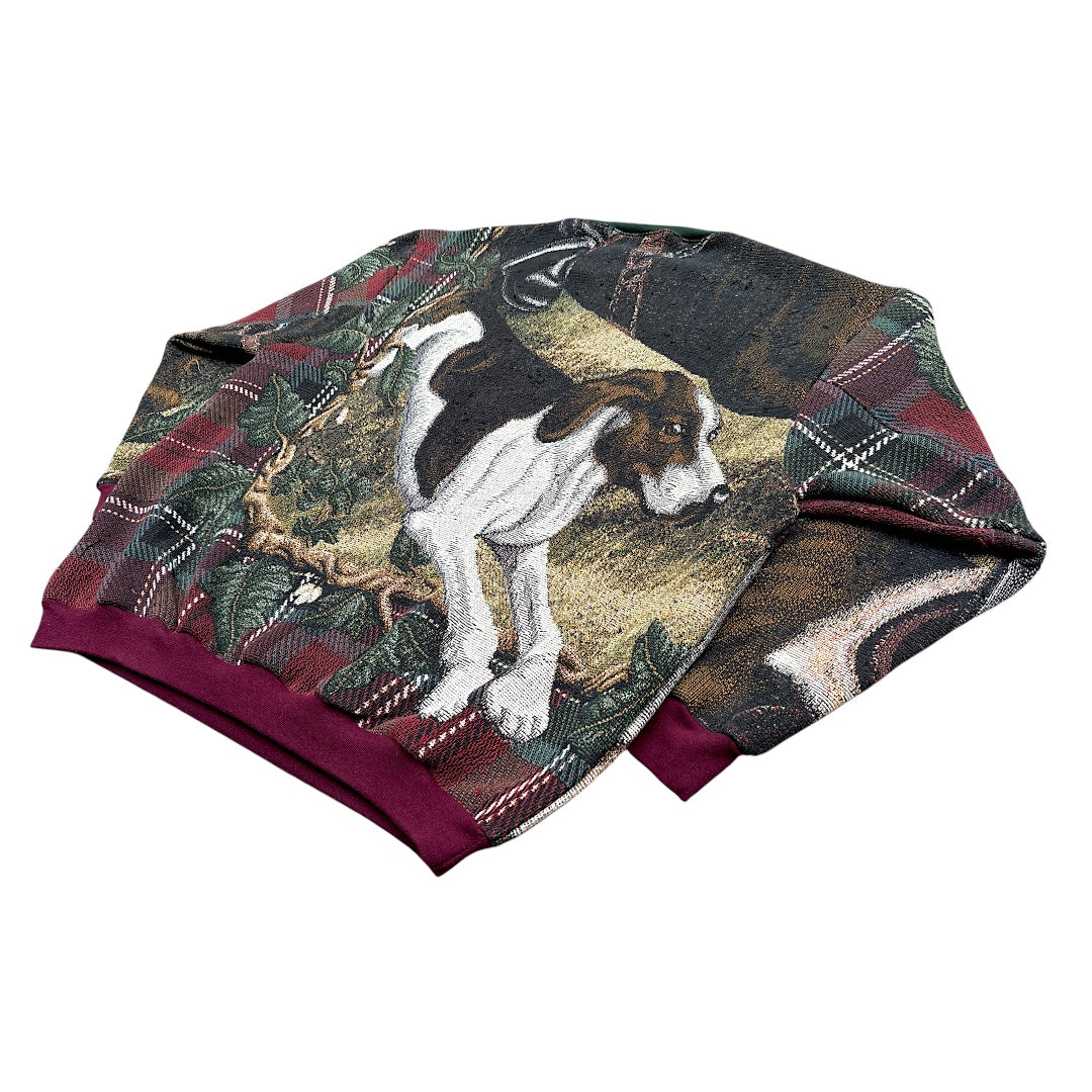 JUMPING HORSES CREWNECK - XL