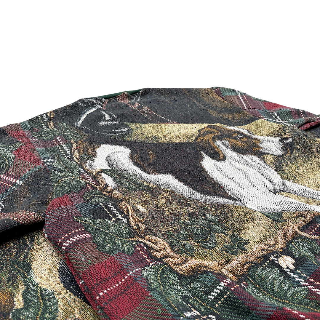 JUMPING HORSES CREWNECK - XL