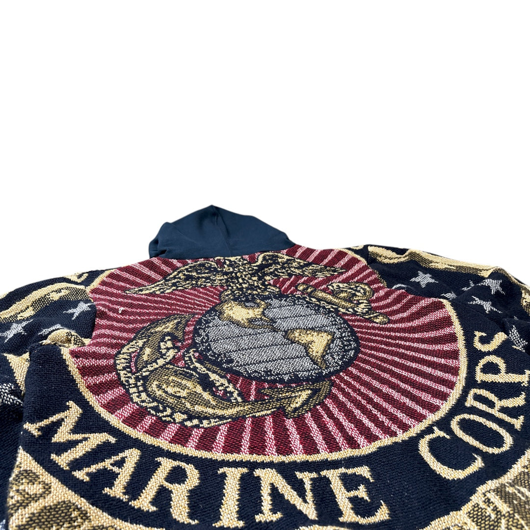 MARINE CORPS HOODIE - L