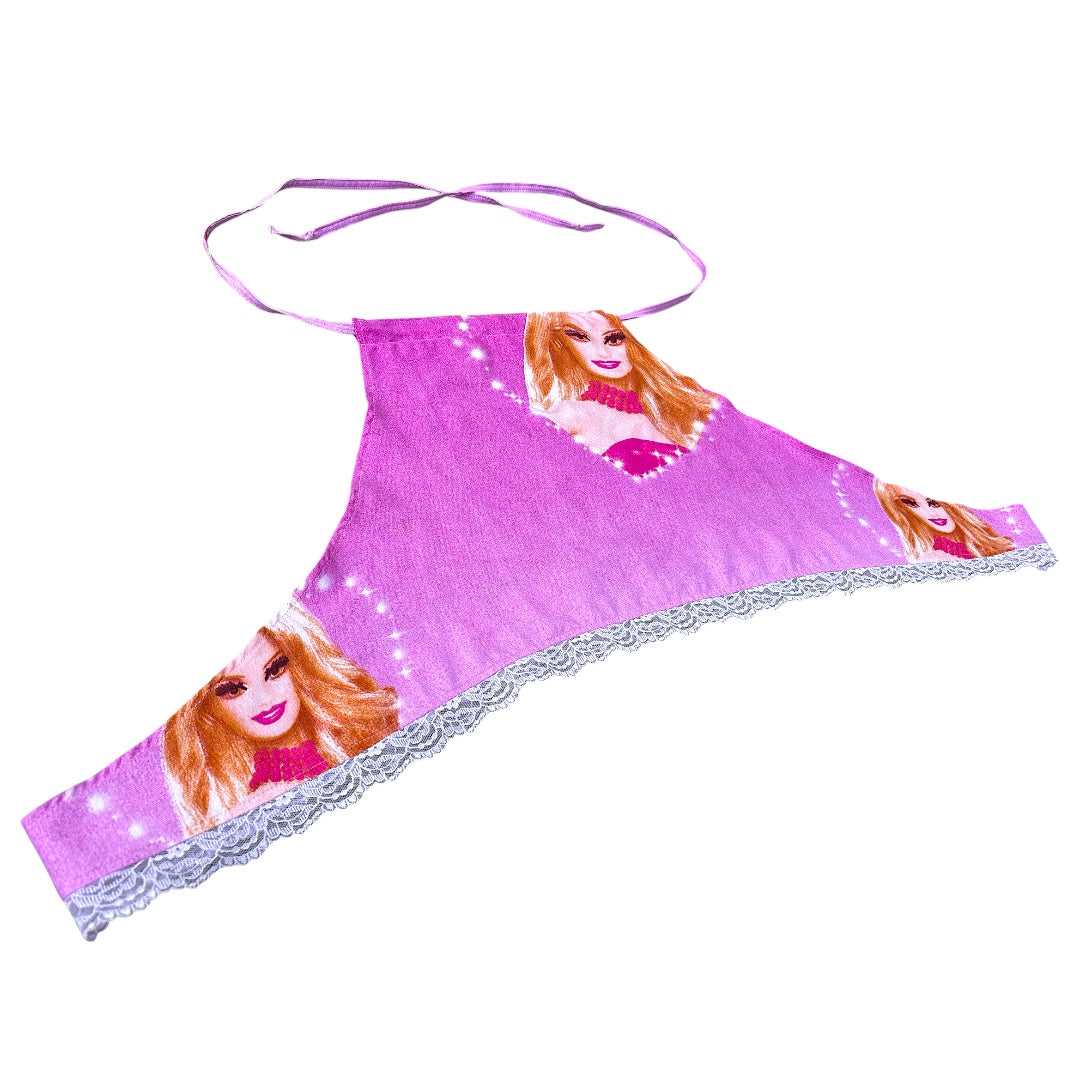 DOLL FACE HALTER TOP