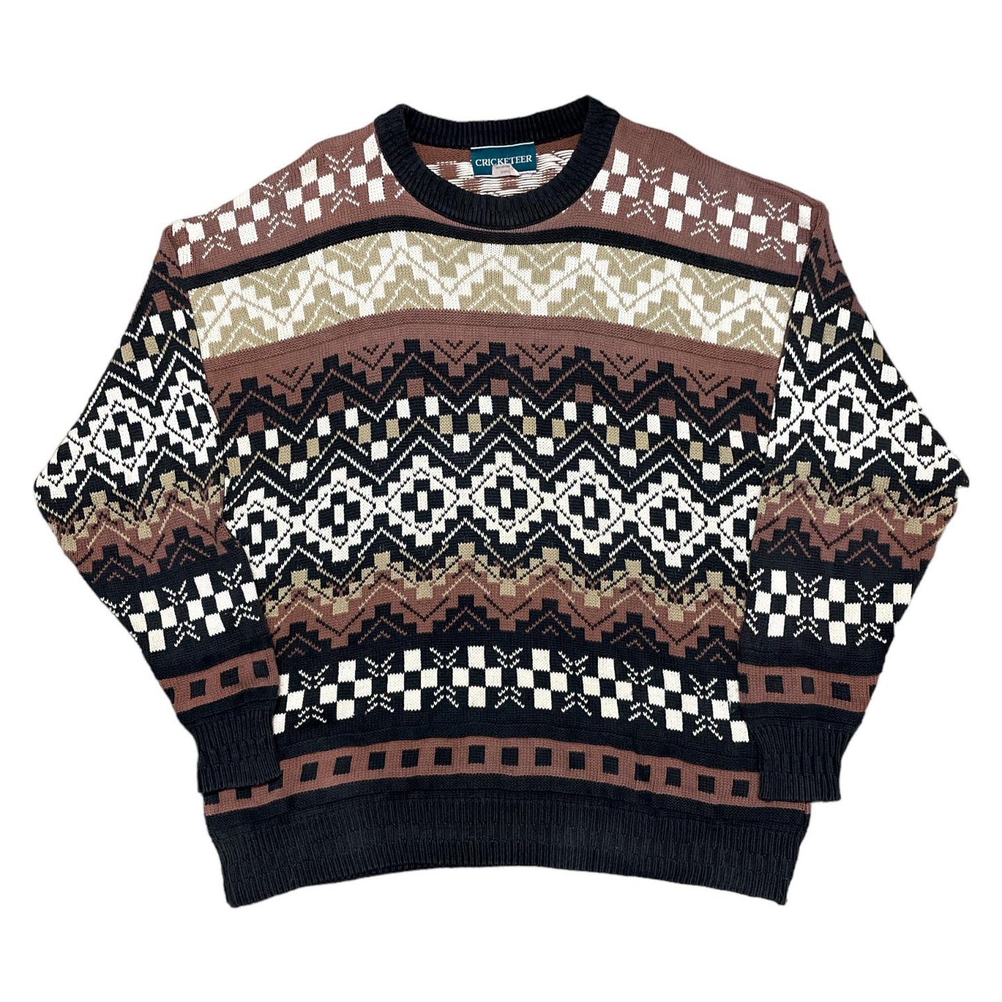 CRICKETEER KNIT SWEATER - XL