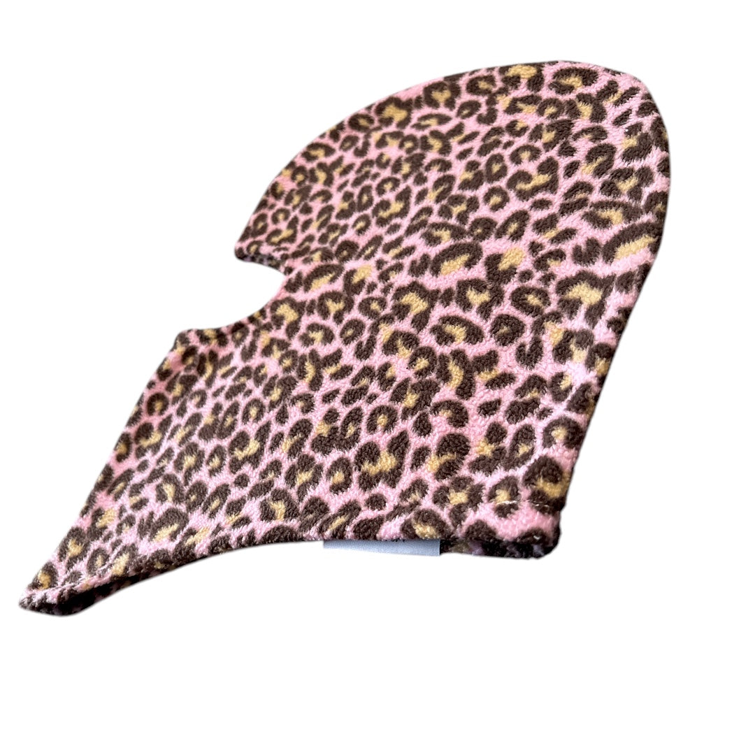 1OF2 PINK CHEETAH BALACLAVA