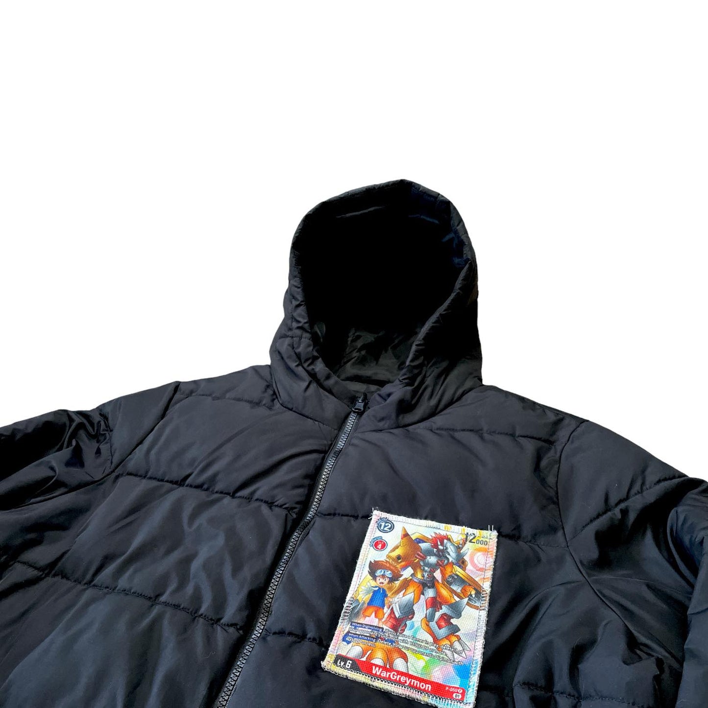 DIGIMON PATCH PUFFER JACKET - L