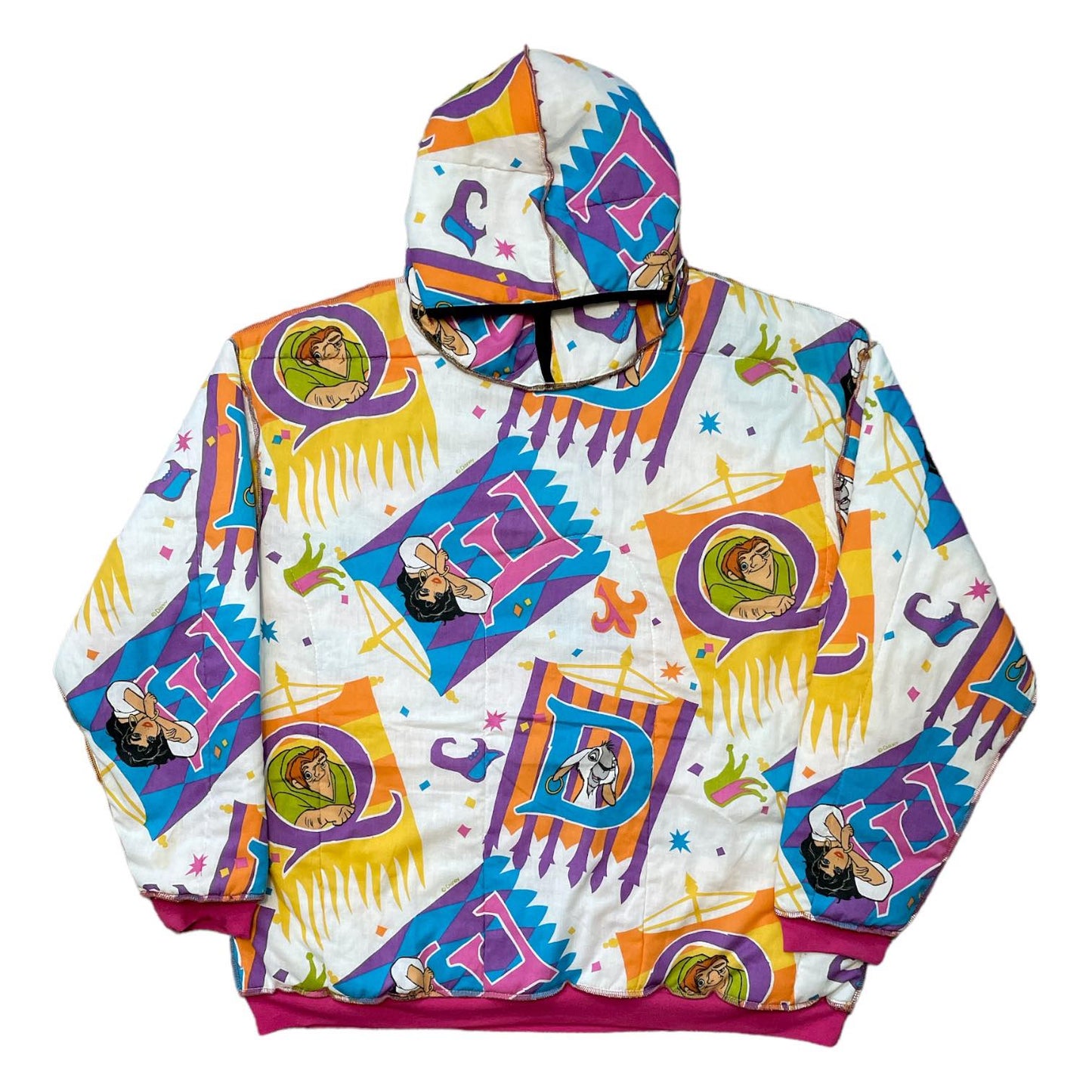 REVERSIBLE HUNCHBACK COMFORTER HOODIE - XL