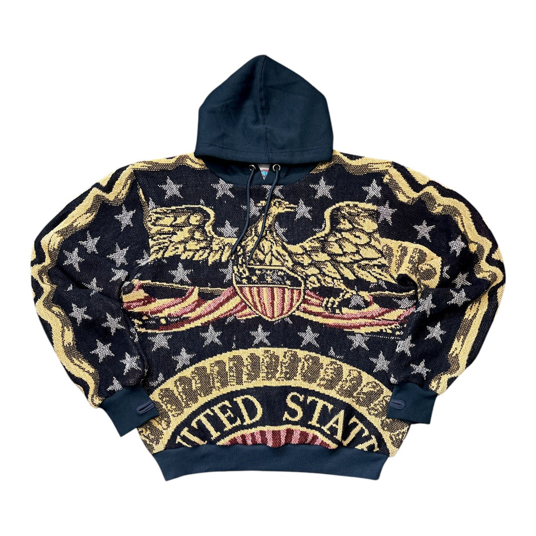 MARINE CORPS HOODIE - L