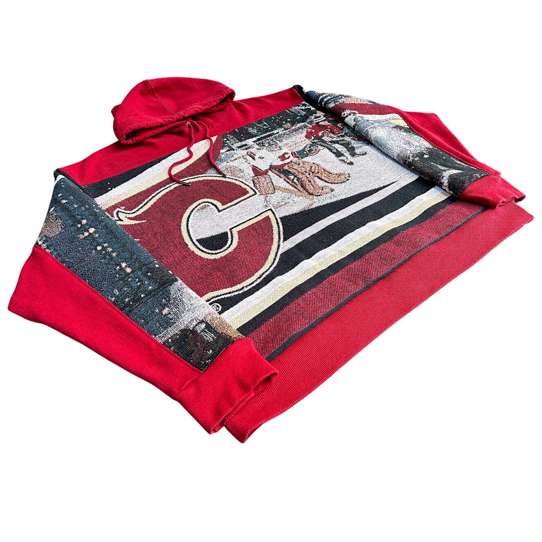 FLAMES HOODIE - XXL