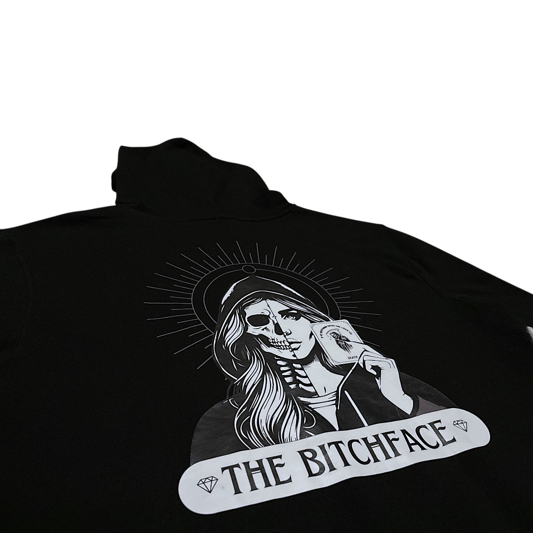 BITCHFACE COLLABORATION HOODIE (The Crow) - L