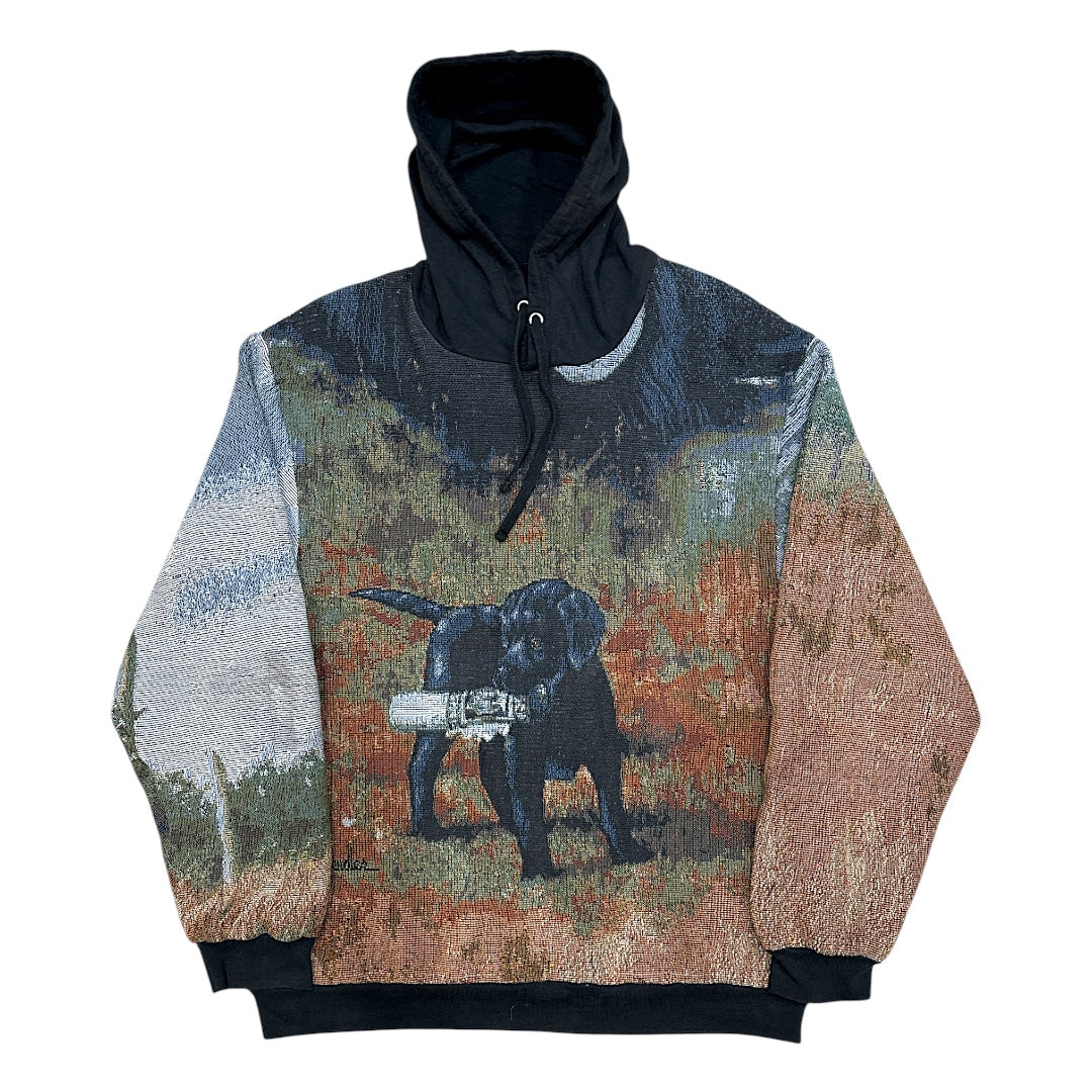 BLACK LAB HOODIE - XL