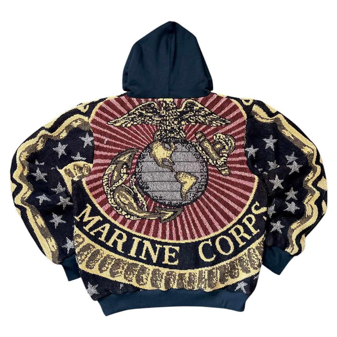 MARINE CORPS HOODIE - L