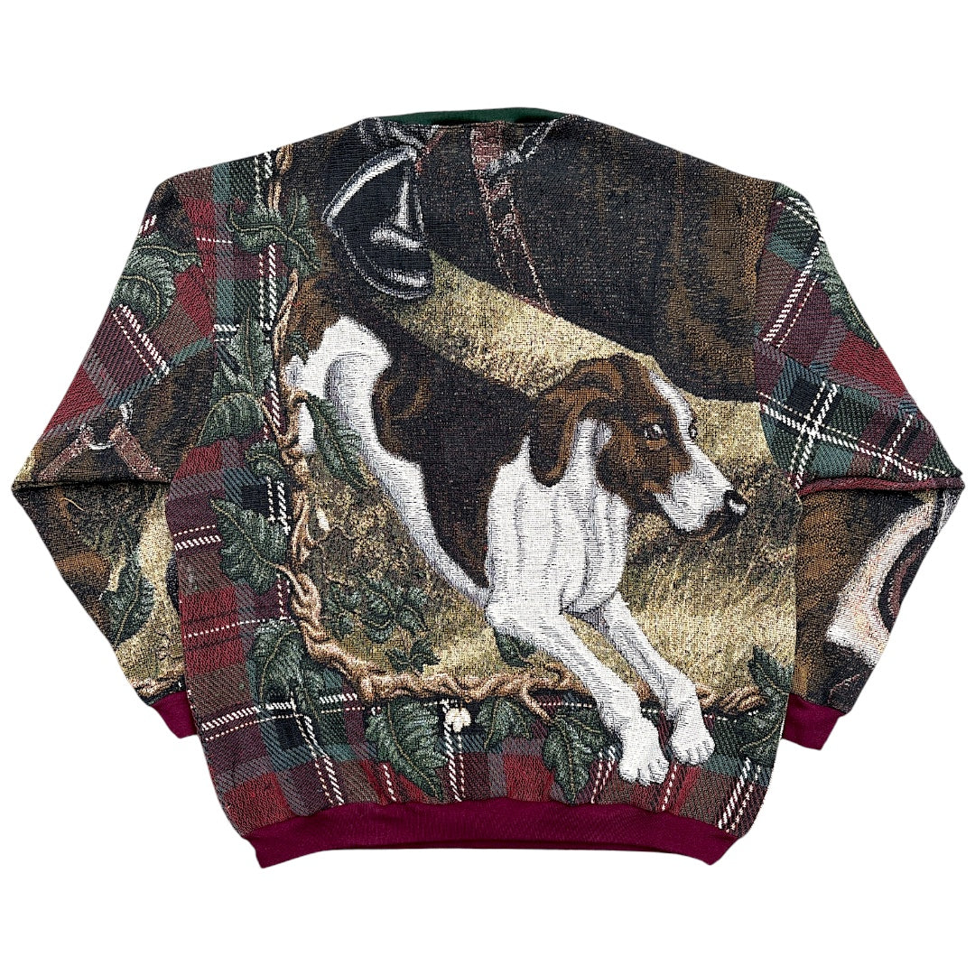 JUMPING HORSES CREWNECK - XL