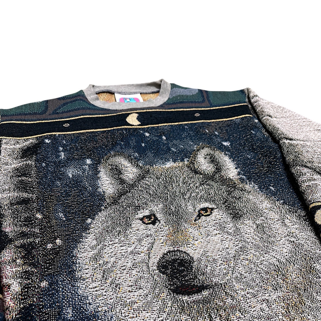 WOLF CREWNECK - M