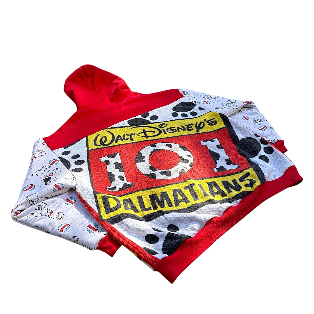 DALMATIAN HOODIE - L