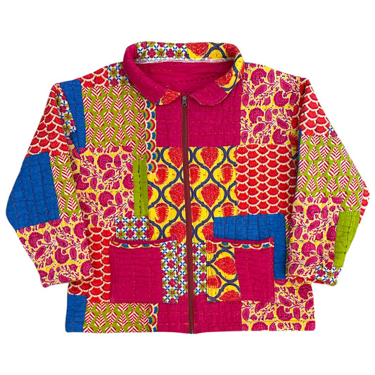 GRANDMAS QUILT JACKET - XL