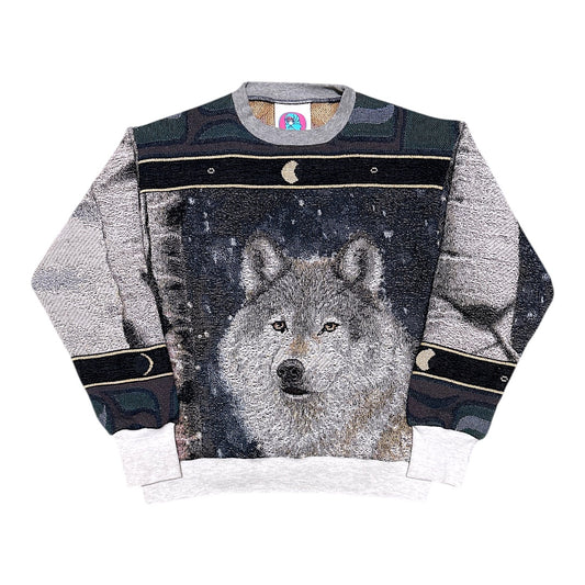 WOLF CREWNECK - M