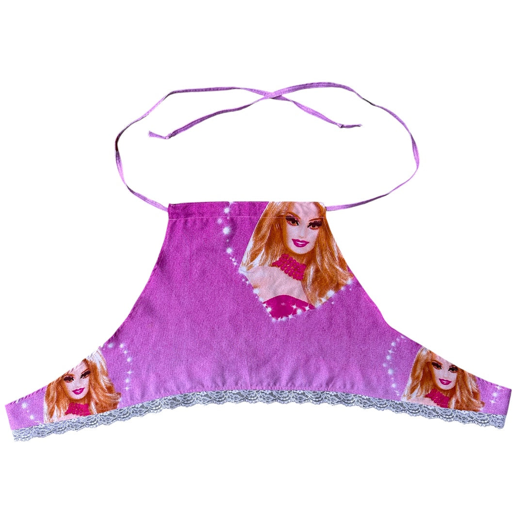 DOLL FACE HALTER TOP