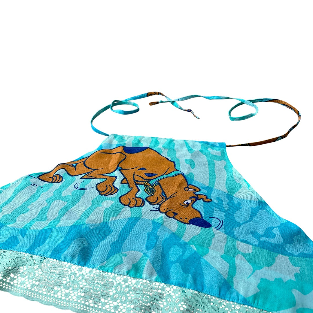 BLUE SCOOBZ HALTER TOP