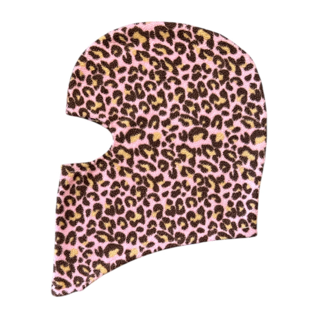 1OF2 PINK CHEETAH BALACLAVA