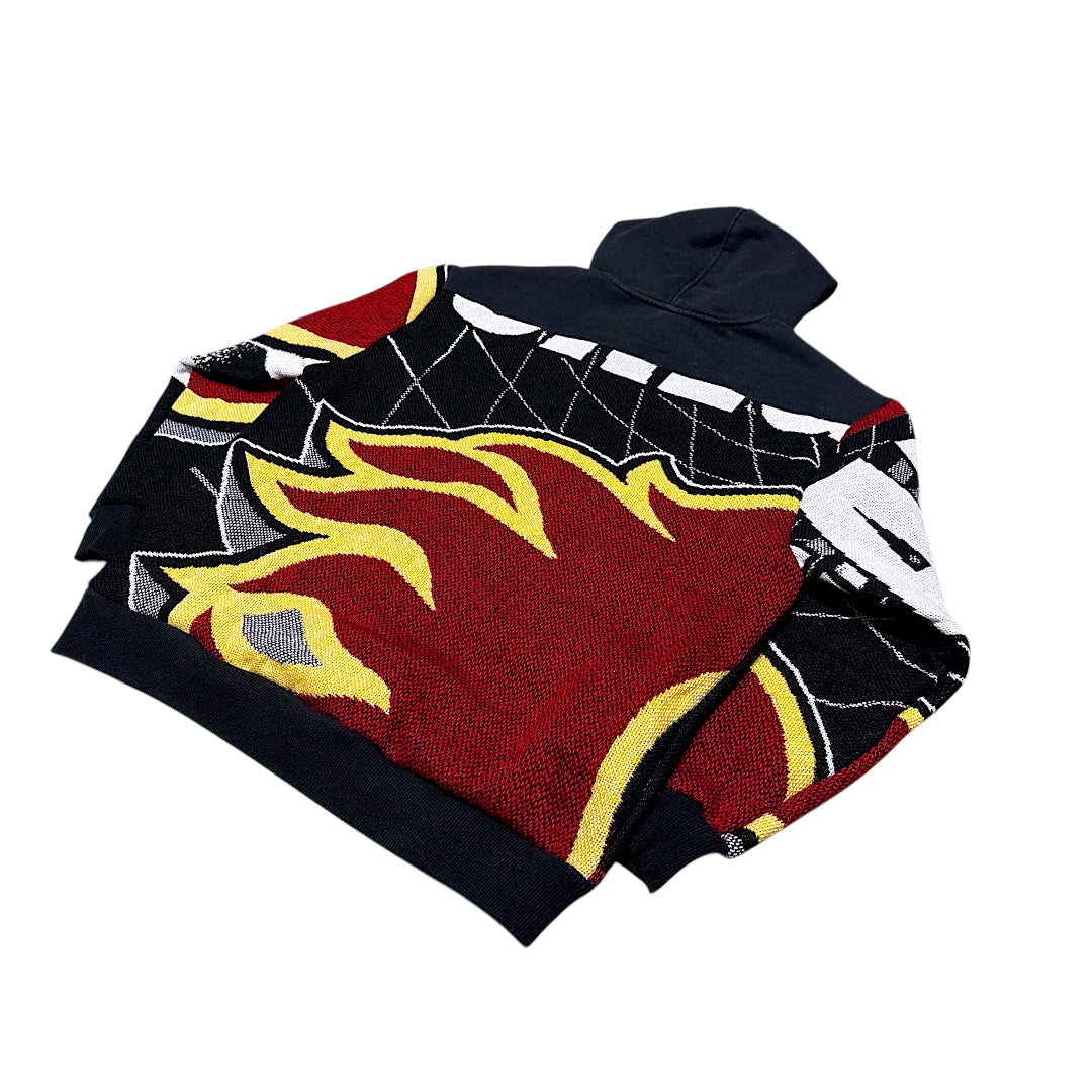 FLAMES HOODIE - M