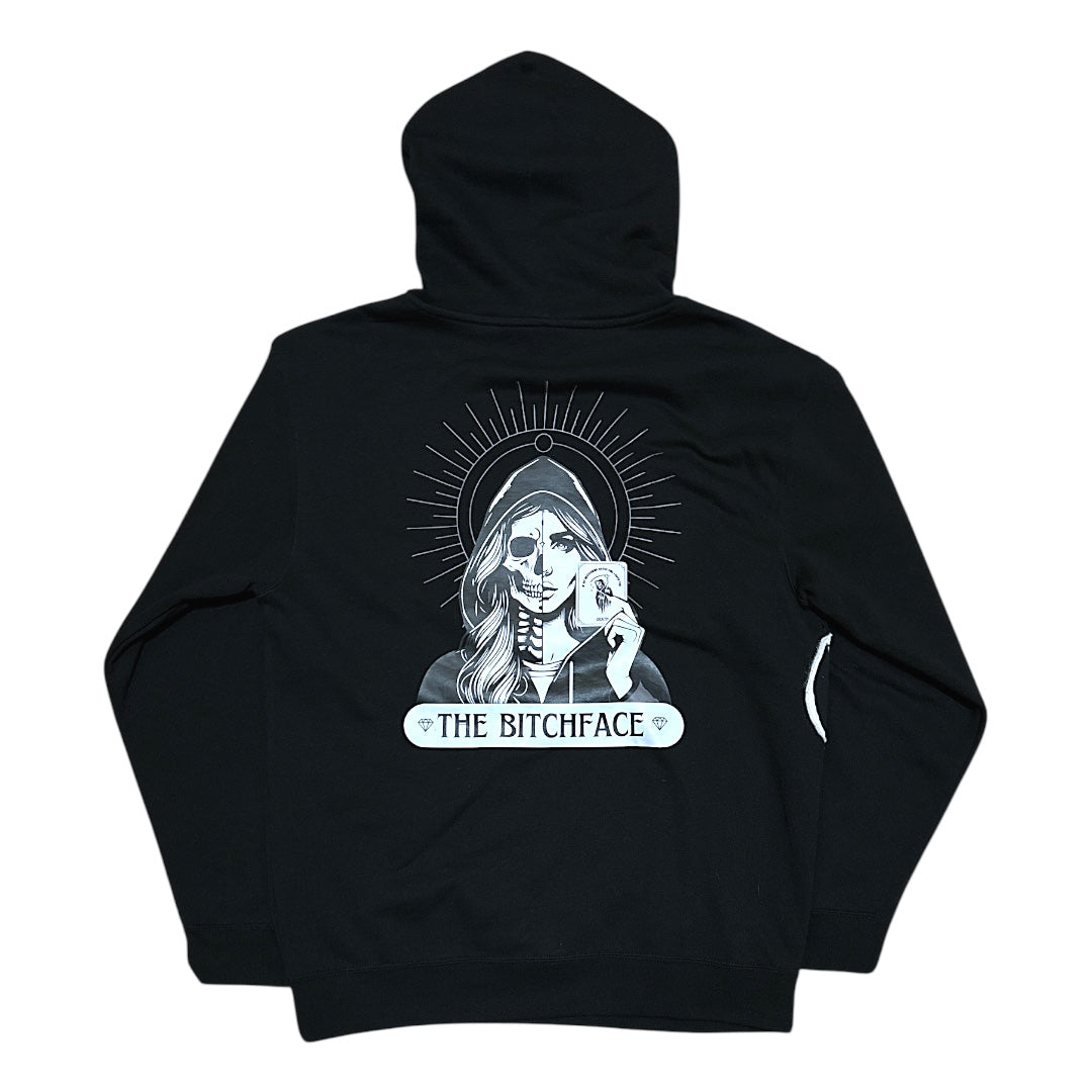 BITCHFACE COLLABORATION HOODIE (The Crow) - L