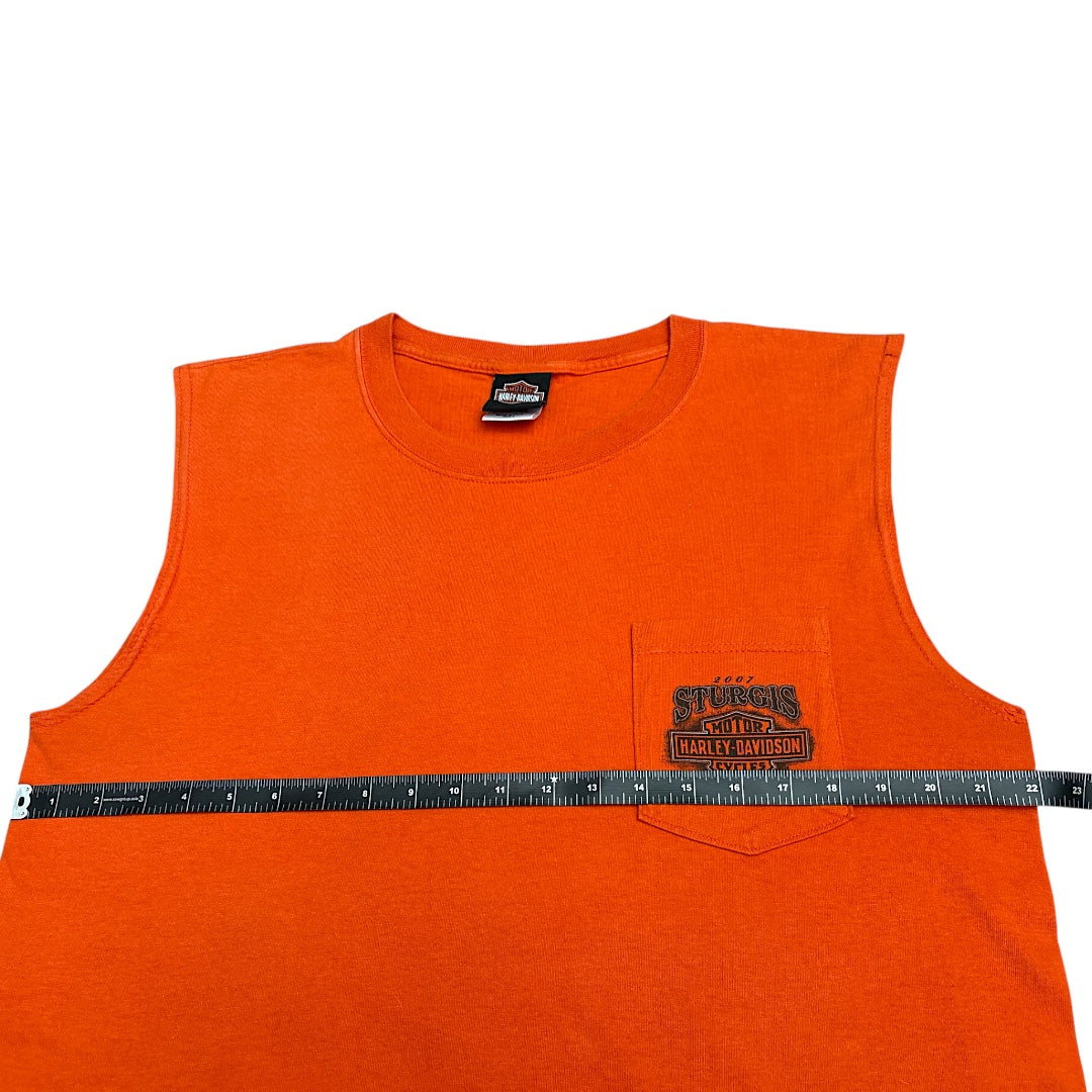 HD SLEEVELESS TEE - L