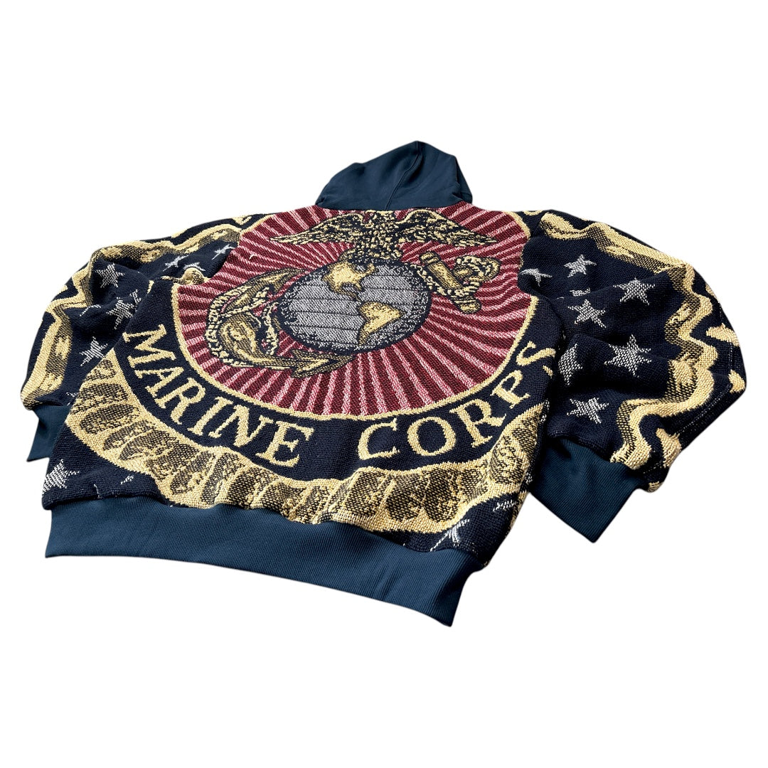 MARINE CORPS HOODIE - L