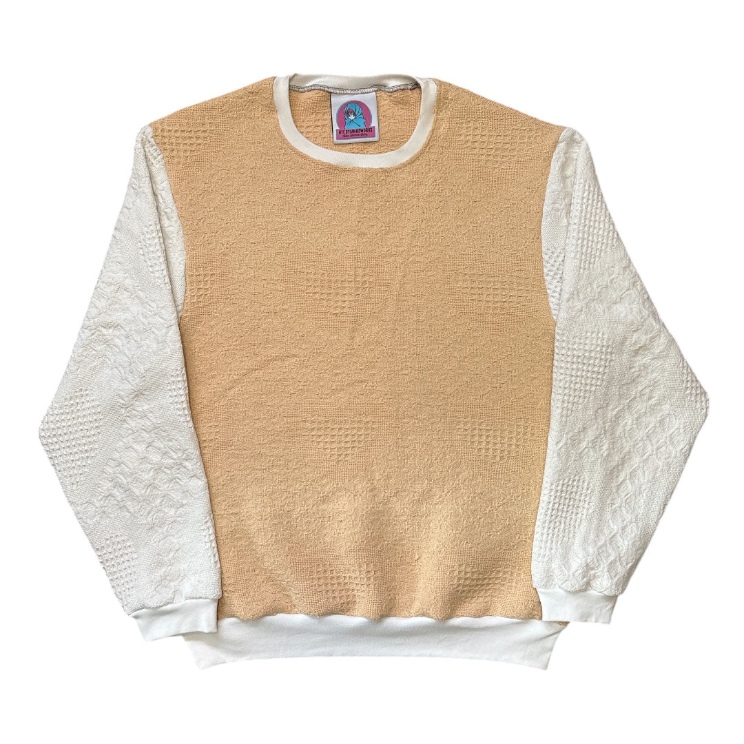 PEACHES AND CREAM CREWNECK - L