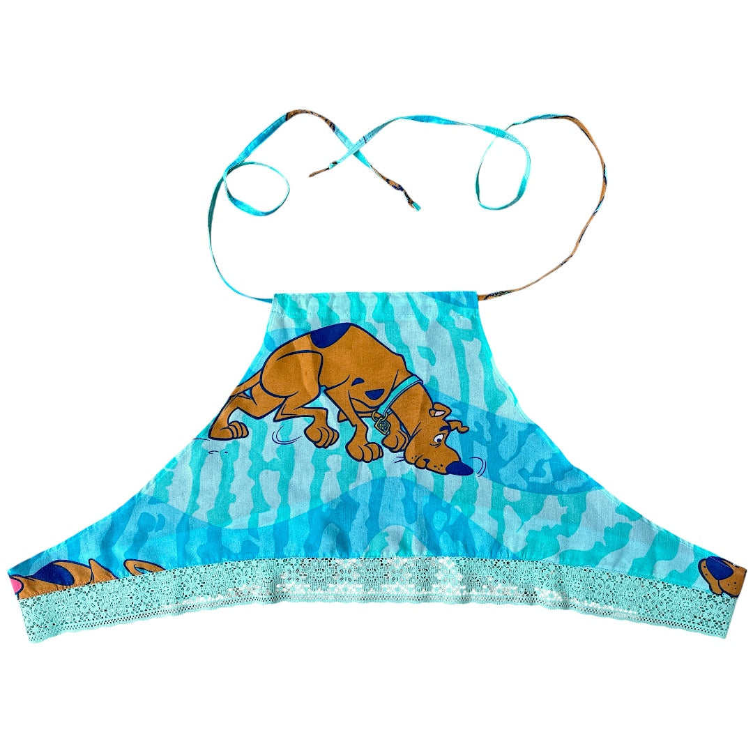 BLUE SCOOBZ HALTER TOP