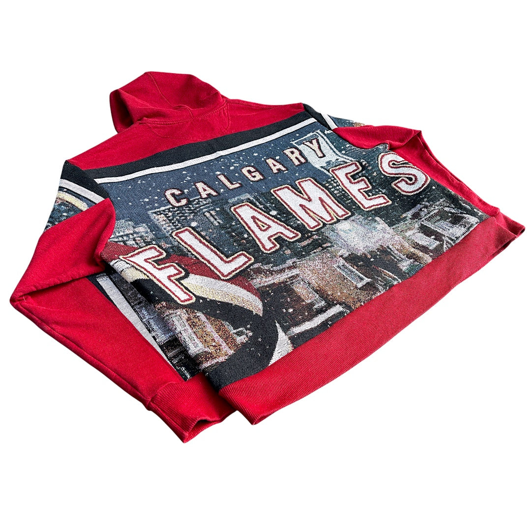 FLAMES HOODIE - XXL