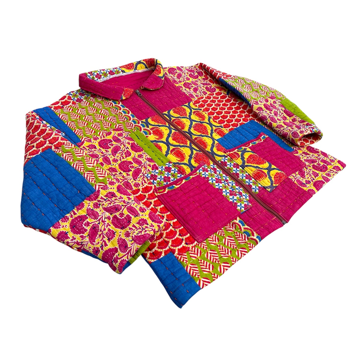 GRANDMAS QUILT JACKET - XL