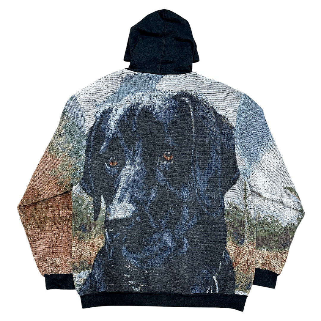 BLACK LAB HOODIE - XL