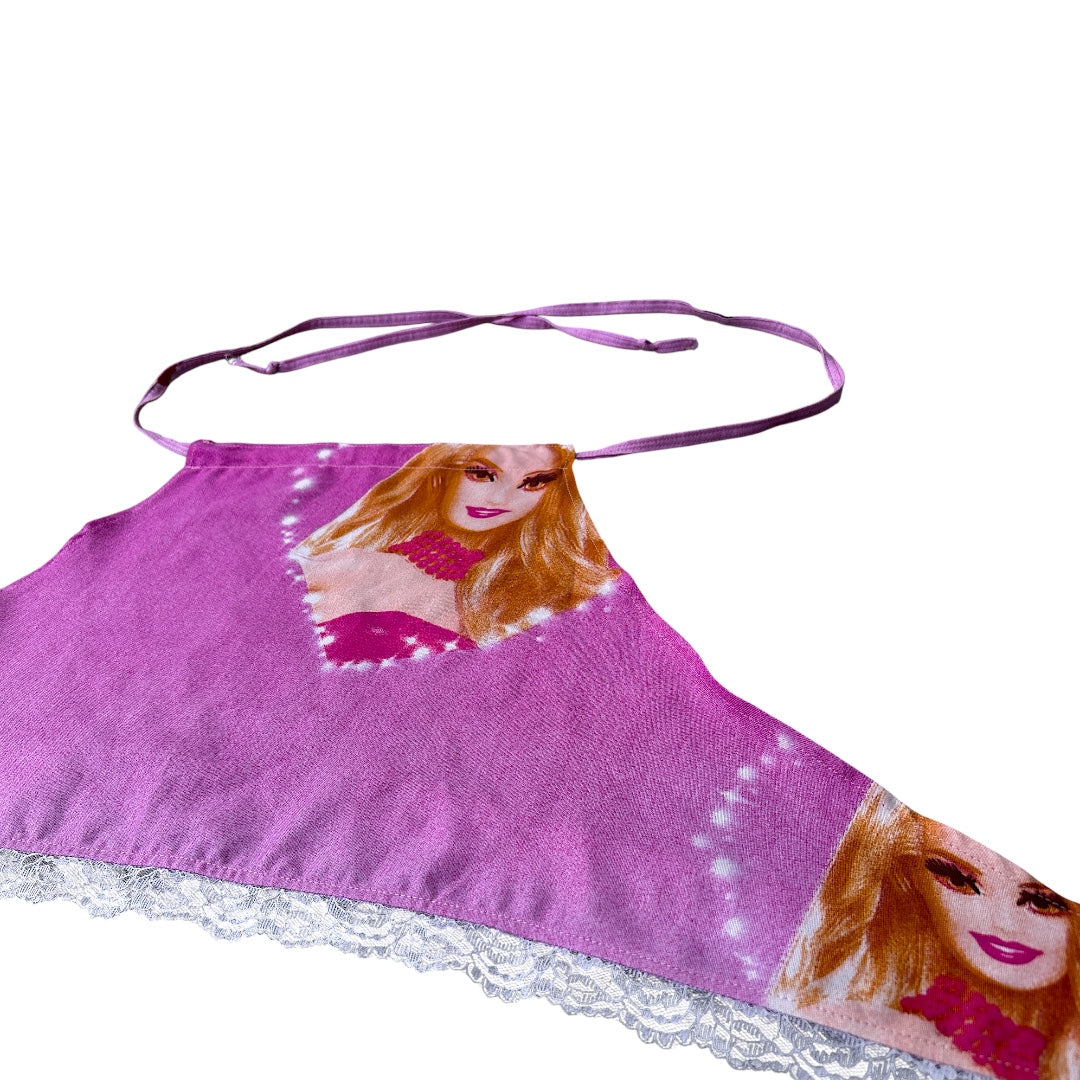 DOLL FACE HALTER TOP