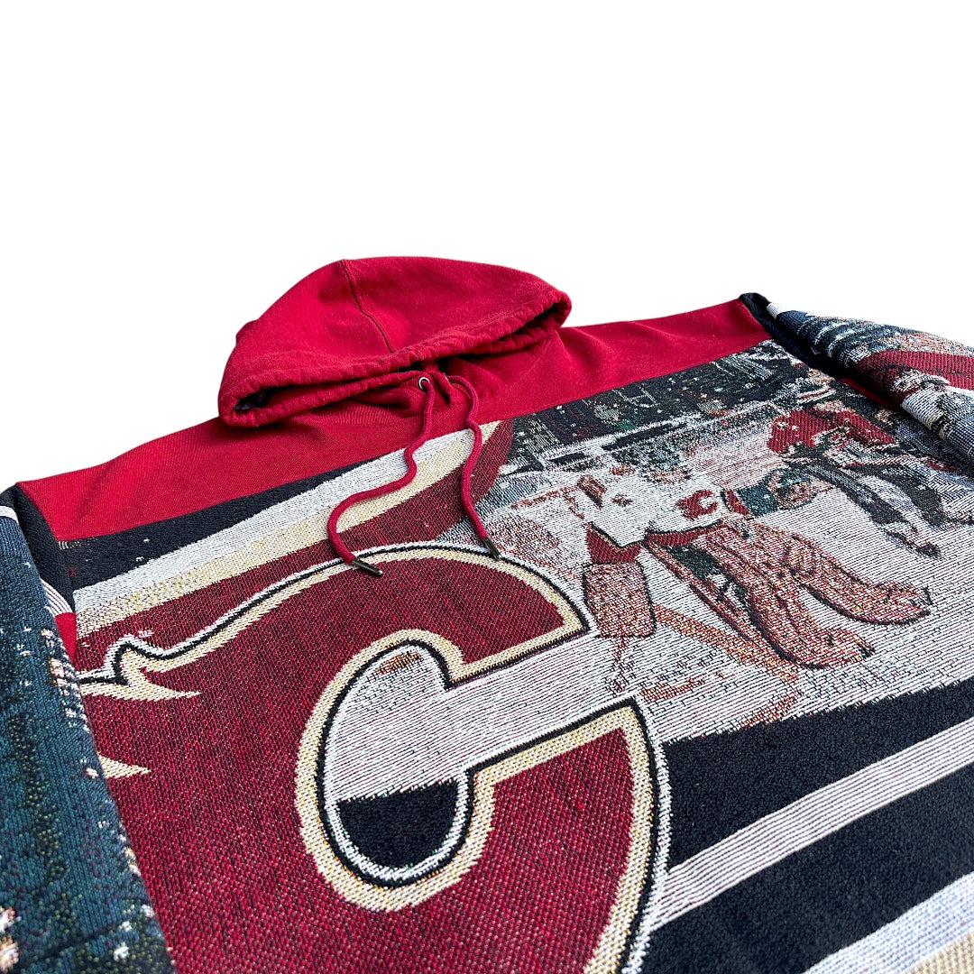 FLAMES HOODIE - XXL