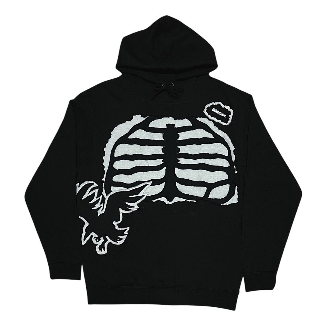 BITCHFACE COLLABORATION HOODIE (The Crow) - L
