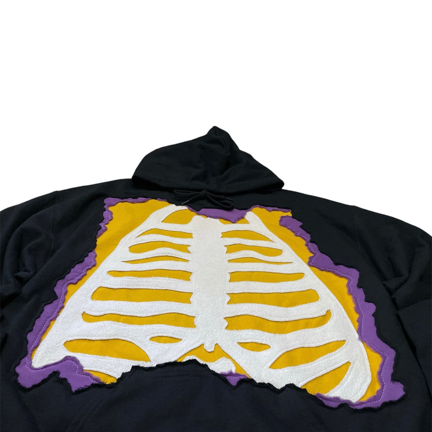 MONSTER MASH SKELETON HOODIE - L