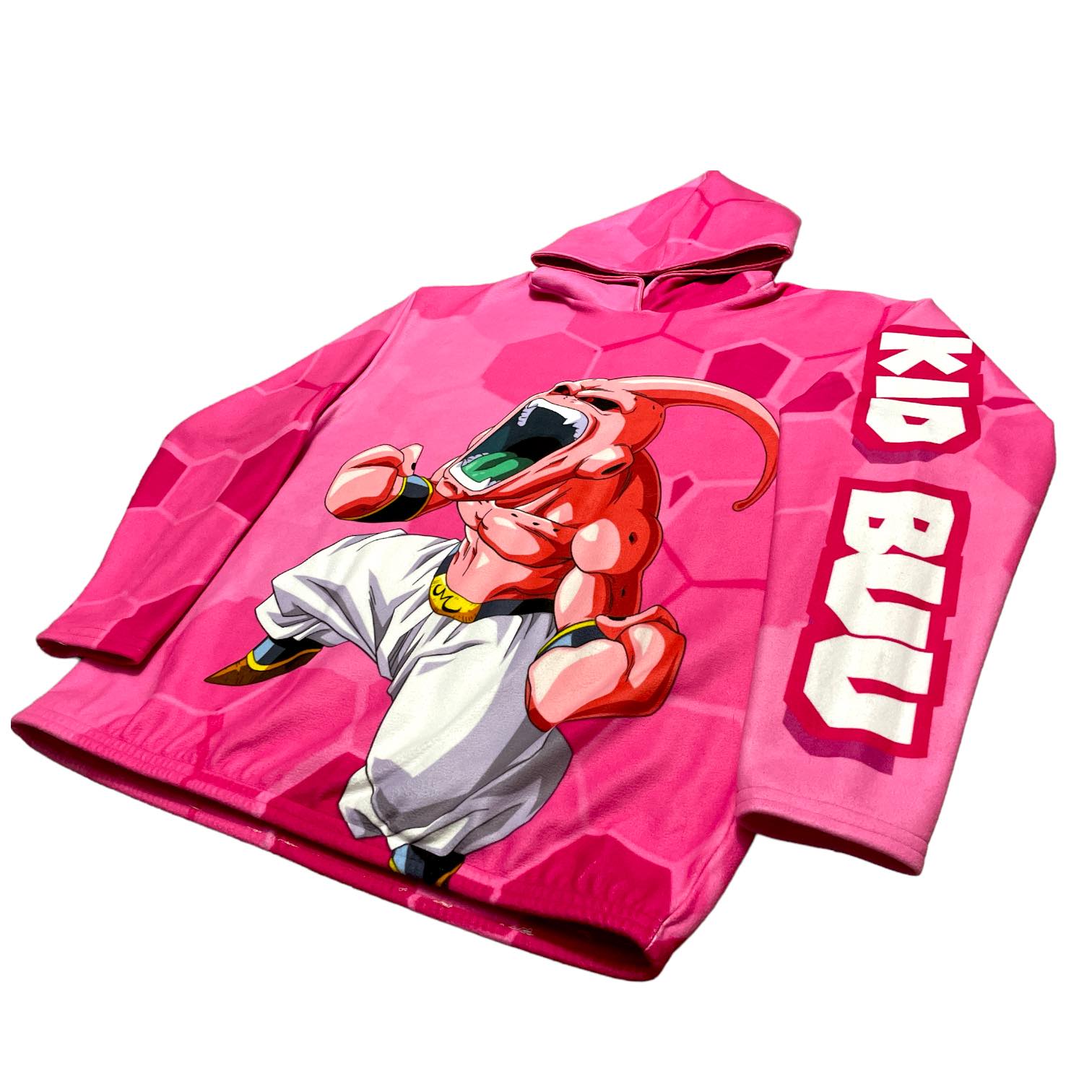 Majin Buu - Dragon Ball Fleece Blanket by Kassidy Monday - Pixels Merch